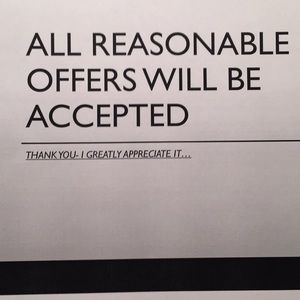 Everything must be gone...